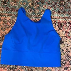Cobalt blue lululemon bra
